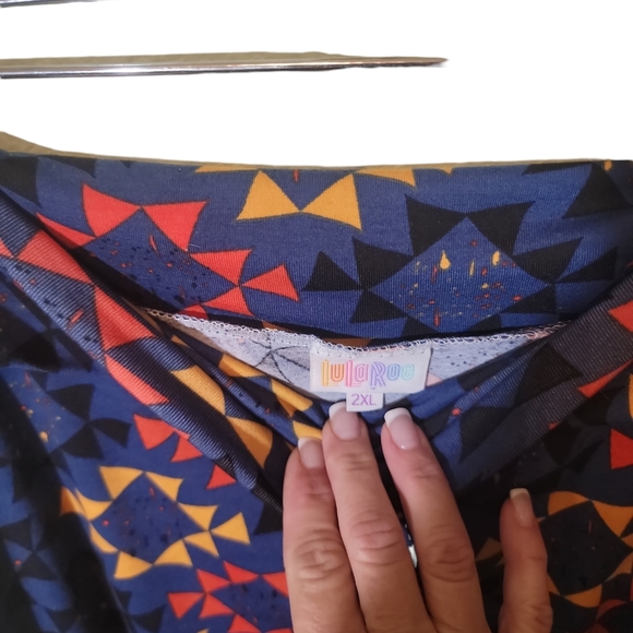 LuLaRoe Maxi Boho Skirt To Cover Up Midi Dress Sz 2XL - Picture 3 of 4